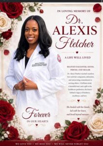 Alexis Fletcher Illinois Murder–Suicide Death, Obituary